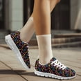 thumbnail image 4 of Psesaysky Music Notes Running Shoes for Students Women Outdoor Comfortable Hiking Shoes Fashionable Print Sneakers, 4 of 7