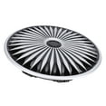 thumbnail image 1 of Snap On Wheel Hub Caps, 4Pcs Stylish ABS R17 Hubcap Wheel Rims Covers Universal Fit for Car Truck SUV, 1 of 7