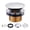Chrome, variant on Kingston KBU2000 Eugene Toe Touch Tub Drain Conversion Kit in Matte Black