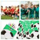 thumbnail image 5 of Emzrivo 244 Piezas Favores De Fiesta De Fútbol Favores De Fiesta De Cumpleaños De Fútbol Decoraciones De Fiesta De Fútbol Con Bolsas De Regalos De Fútbol Pegatinas De Fútbol Pulseras De Bofetada De Fú, 5 of 5