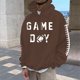 thumbnail image 1 of WILLBEST Sudaderas En Pareja Sudadera con Capucha para Hombre, con Estampado De Fútbol, Informal, Holgada, para Uso Diario, Cómoda y Cálida XGrande, 1 of 3