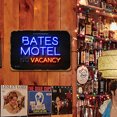 thumbnail image 4 of Placa Metal Vintage Motel Pintura Hierro Rectangular Barra Pared 30x20cm, 4 of 9