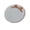 White Round, variant on Ywmsfl Sturdy Resin Tray Holder Featuring Retro Design For Easy And Desk Organization In Busy Lifestyles