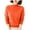 Orange, variant on Gytharion Women's Sweaters Winter Soft Comfy Crew Neck Pullover Tops Loose Warm Long Sleeve Knit Blouses Plus Size Solid Casual Fall Sweaters for Women