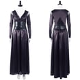 thumbnail image 3 of Disfraz de Bellatrix Lestrange para mujer adulta, disfraz de fantasía, vestido negro, chaleco, ropa para fiesta de carnaval y Halloween, 3 of 5