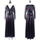 thumbnail image 3 of Disfraz de Bellatrix Lestrange para mujer adulta, disfraz de fantasía, vestido negro, chaleco, ropa para fiesta de carnaval y Halloween, 3 of 5