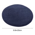 thumbnail image 6 of AuroraX Thick Round Cozy Chair Cushions Non-Slip Dark Blue Comfort Seat Cushion for Office and Desk Chair 9"x9" Relief Pad for Hip, 6 of 6