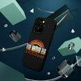 thumbnail image 3 of DistinctInk MagSafe Tough Case for Apple iPhone 15 Pro (6.1" Screen) - He Who Is Contented Is Rich - Wireless Charging Compatible, 3 of 6