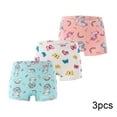 thumbnail image 7 of CSCHome 3 PCS Little Girls' Boxer Briefs Panties Kids Underwear Breathable Toddler Cotton Underwear, 7 of 7