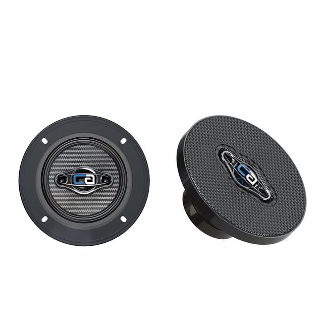 BOCINAS COAXIALES 4 PULGADAS CARBON AUDIO 20W 4 OHMS