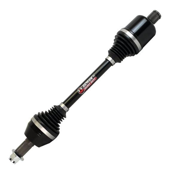 Demon Powersports Rear Left/Right Heavy Duty Axle for (2009-22) Polaris Sportsman/Scrambler, Made of 4340 Chromoly Steel, Dual Heat Treated High Strength, Wider Angles OEM: 1332642, 1332809