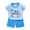 K1-Sky Blue, variant on Hudaneo Toddler Boy Clothes Kids Cotton Outfits Short Sleeve Top T shirt shorts Set 2 Piece, Light Pink 5-6Y