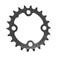 thumbnail image 4 of 2 Platos De Bicicleta De Montaña 22T, Plato Ancho Estrecho Para Montar En Bicicleta Plegable, Color Negro, 4 of 8
