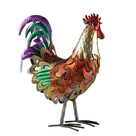 

1 Cute Wooden Rooster Pendant For Jewelry Making And Home Decoration Equipped With 5