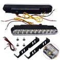 thumbnail image 1 of 2 piezas x 30 SMD LED luces de circulación diurna/intermitente automático/conducción diurna DRL TFL con función intermitente en color amarillo, 1 of 5