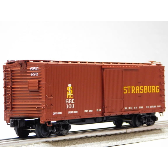 LIONEL STRASBURG DOUBLE SHEATHED BOXCAR #103 O GAUGE 2426230