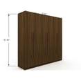 thumbnail image 4 of Manhattan Comfort Gramercy Modern Freestanding Wardrobe Armoire Closet in Brown 107GMC5, 4 of 10