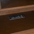 thumbnail image 6 of King Size Bed Frame with Storage Headboard and USB Charging, Wooden Platform Bed with Drawers, No Box Spring Needed, Solid Wood+MDF Construction, 6 of 9