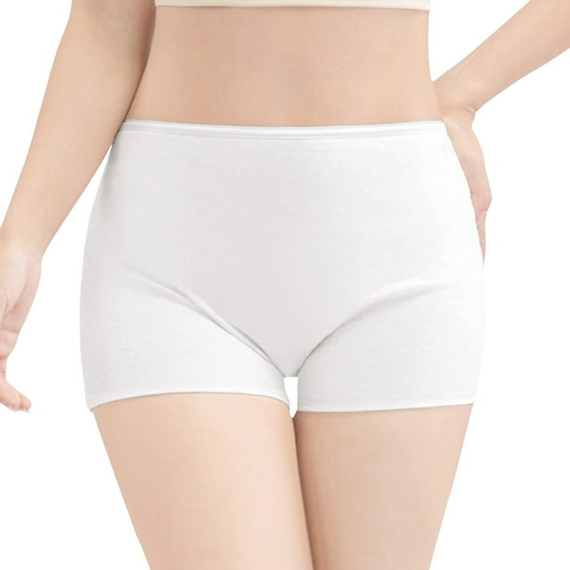 Sous-vêtements en Maille pour Femmes - Culottes Jetables Lavables Respirantes Post-Partum pour la Convalescence Ou les Voyages 5 Pcs