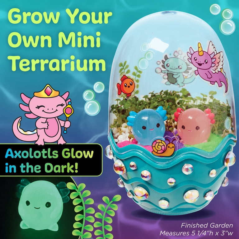 Creativity for Kids Mini Garden Axolotl: STEM Arts and Crafts for