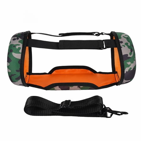 Nylon Case Compatible for JBL Xtreme 5, Bluetooth Speaker Bag Cover Carrying Storage Travel Pouch Fabric Organizer with Shoulder Strap(Case Only)(Sold without manufacturer warranty)