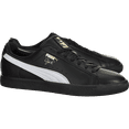 thumbnail image 2 of Puma Men's Clyde Black / White Gold Ankle-High Leather Fashion Sneaker - 10.5M, 2 of 5