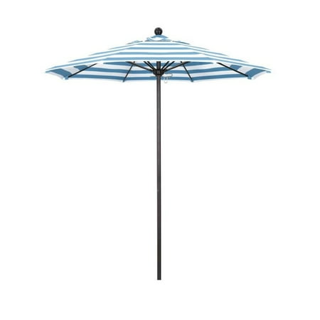 California Umbrella 7 5 Venture Series Patio With Bronze California Umbrella 7 5 Venture Series Patio With Bronze Aluminum Pole Fiberglass Ribs Push Lift
