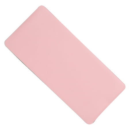 Pink PVC Mouse Mat for Protection Use with Anti-Slip Design and Comfortable Wrist Support