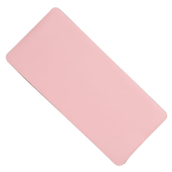 Pink PVC Mouse Mat for Protection Use with Anti-Slip Design and Comfortable Wrist Support