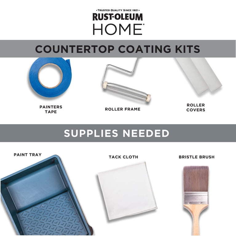 Rust-Oleum Home Countertop Satin Coating Kit, Black photo 7