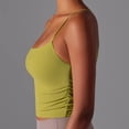 thumbnail image 4 of Chbgutlmr Camisole Tops for Women Cropped Workout Tank Tops Solid Color Slim Sleeveless Activewear Tops, 4 of 6