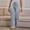 Gray, variant on AOOCHASLIY Women Fall Pants Womens Fashion Summer Solid Casual Pocket Elastic Waist Long Pants