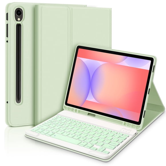 Funda de teclado GOKOCO para Samsung Galaxy Tab S10 Lite/S10 FE/S9 FE 10.9/Tab S9 11