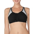 thumbnail image 2 of Sujetador deportivo Fruit of the Loom con cierre frontal para mujer, 2 of 3