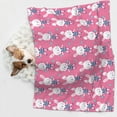 thumbnail image 6 of Disketp Rabbit Holding Flowers Dog Blanket/Bed Cover for Dogs and Cats,Puppy Essentials-Large, 6 of 8