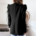 thumbnail image 3 of ketyyh-chn99 Womens Blazers For Work Casual Womens Double Blazers Long Sleeve Open Front Work Office Jackets Blazer Suit, 3 of 5