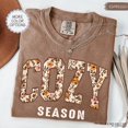 thumbnail image 2 of VibeNest Studio Unisex Cozy Season Vintage Floral Fall Autumn Aesthetic Garment-Dyed Graphic Tee, 2 of 8