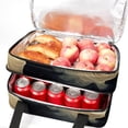 thumbnail image 5 of Halloween Double Layered Insulated Lunch Bag with Two Compartments, Large Capacity, Handheld Meal Bag - 7.1x11.4x16.1 inches, 5 of 6
