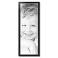 thumbnail image 2 of ArtToFrames 12x34 inch Black Velvet with Silver Picture Frame, Black MDF Poster Frame (4691), 2 of 8
