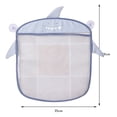 thumbnail image 1 of Bolsa De Almacenamiento De Juguetes Acuáticos Bolsa de almacenamiento de juguetes acuáticos Organizador de juguetes con ventosas sin rastro (gris) Hugtrwg Libre de BPA, 1 of 4
