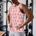 thumbnail image 5 of KLL Cartoon Lobsters 3 Print Men's Muscle Gym Workout Stringer Tank Tops Bodybuilding Fitness T-Shirts Tank Tops Men-Large, 5 of 7
