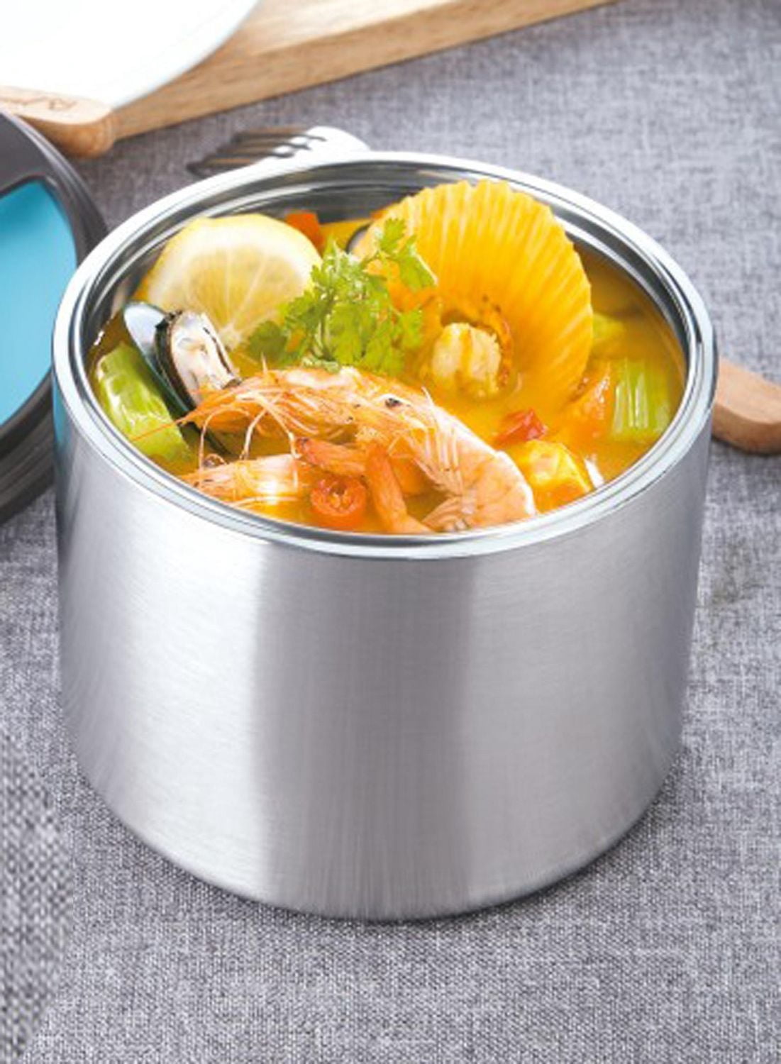 Tedemei 1000 ml boîte à repas isothermique 1 couche