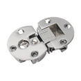 thumbnail image 1 of simhoa 2 Pcs Charnières Rabattables Charnières à Bord Rond Lisse pour Machine à Coudre Table Meuble 6,5cmx4cm, 1 of 7