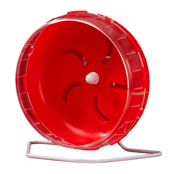 Necvior Small Pet Habitat Decor Hamster Wheel Playful Running Wheel Chinchillas Exercise Toy for Small Animals Cage Accessories