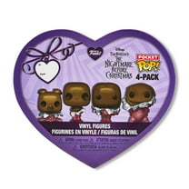 Funko Pocket Pop! The Nightmare Before Christmas Valentine's Box 4Pack Chocolate Vinyl Figures