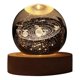 thumbnail image 2 of Valentines Day Gift Galaxy Crystal Ball Lamp 3D Planet Moon Lamp,E, 2 of 5