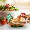 thumbnail image 6 of Vintage Glass Hen on Nest Dish with Lid, Large Pedestal Unique Candy Bowl for Snacks, Desserts, Cookies,Hen Shape Easter Candy Buffet Jars Kitchen Storage Jar Tabletop Decor, 6 of 7