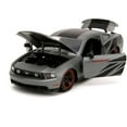thumbnail image 6 of Big Time Muscle 1:24 2010 Ford Mustang GT Die-Cast Car, Toys for Kids and AdultsCharcoal Grey(Selections May Vary), 6 of 7