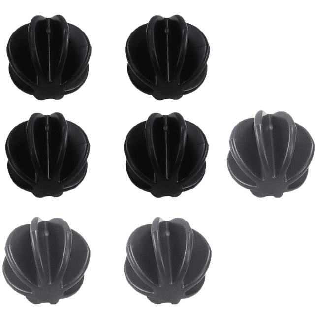 Bola agitadora de plástico, batidor de proteínas, bola agitadora, bebida deportiva, botella de proteína, bola vibratoria (7 piezas)