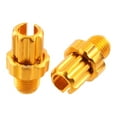 thumbnail image 2 of BAOSITY 4x2 Pieces Bike 10mm Brake Handle Lever Adjusting Screws Road Bike M10 Gold 4 Pcs, 2 of 8